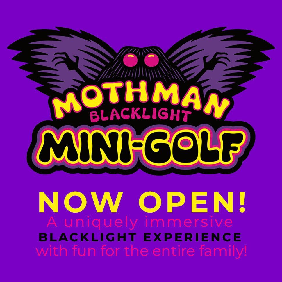 Mothman Blacklight Mini Golf